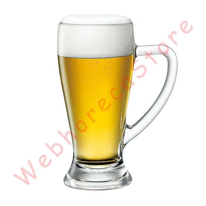 Bormioli Rocco Baviera Beer Mug 67cl/ Gelas Bir Bar Gagang 23oz