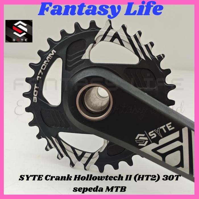 FANTASY CRANK SYTE HALLOWTECH II HT2 30T BAHAN ALLOY SEPEDA MTB