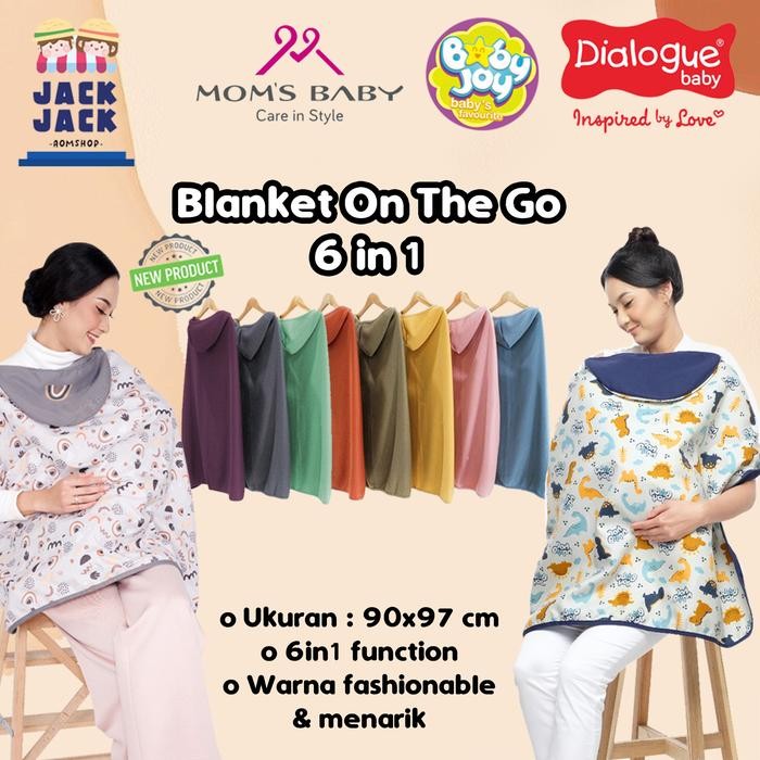 Dialogue Baby Blanket On The Go 6 In 1 Dialogue Selimut Bayi 6 In 1