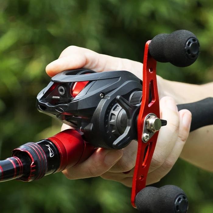 DAIWAPaket Pancing Komplit 5in1: Joran 1.65-2.7M + Reel Casting + Senar + Kail + Umpan Gratis 5
