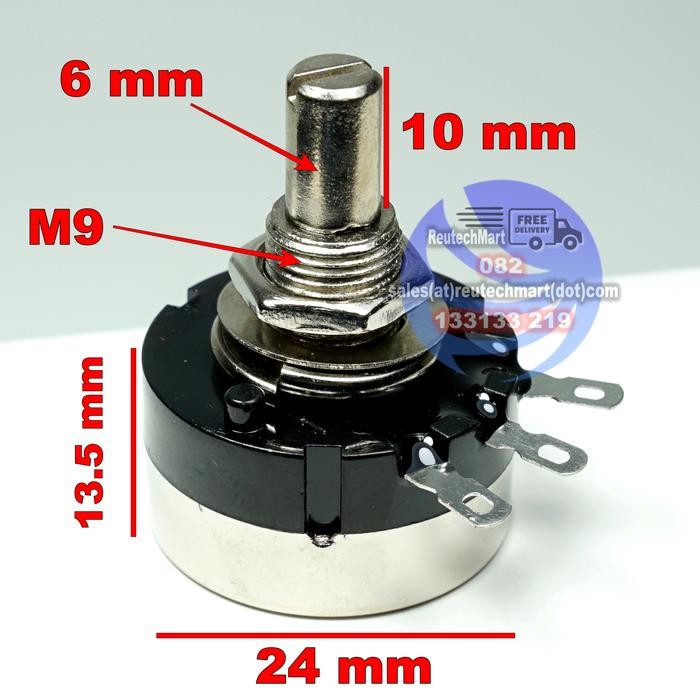 Potentiometer 2k TOCOS RV24YN20SB202 Cosmos 2k Ohm RV24YN 20S B202