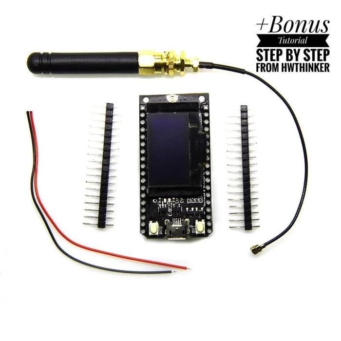 LILYGO TTGO LoRa ESP32 915MHz SX1276 LCD OLED Bluetooth WIFI Antenna