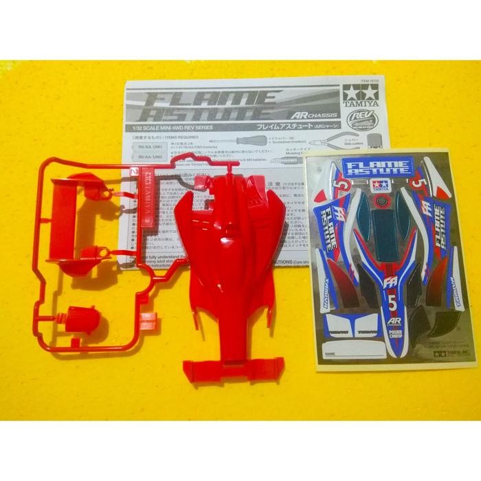 JUAL tamiya 18705 flame astute body copotan kit