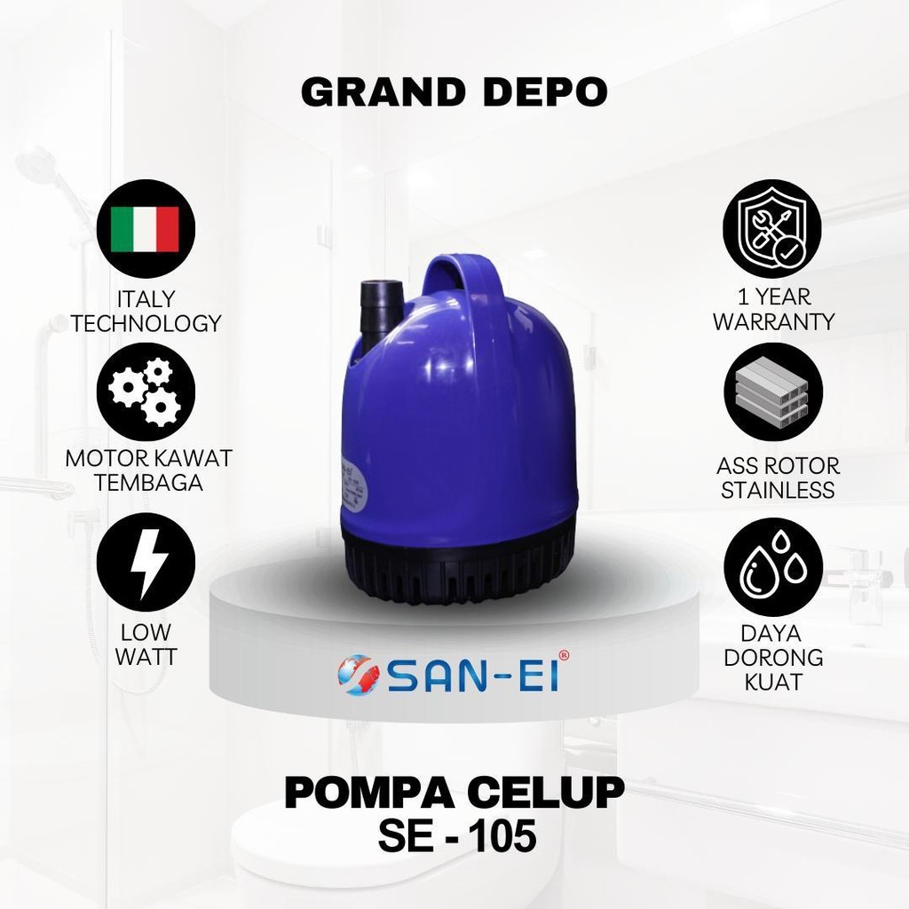 San Ei Pompa Air Celup SE 105 / Pompa Celup San Ei