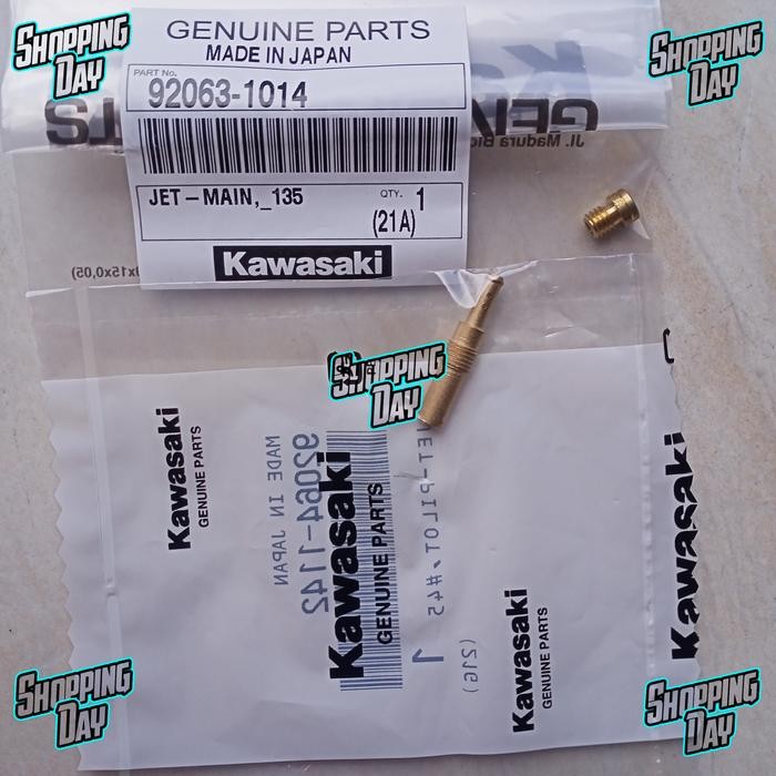 pilot jet 45 main jet 135 ninja r pwl 26 ORIGINAL