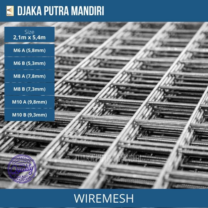 "'''] Wiremesh beton ukuran M6 - M10