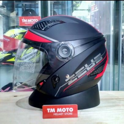 Helm Zeus ZS610 / Z610 0017 MattBlack red / Doff