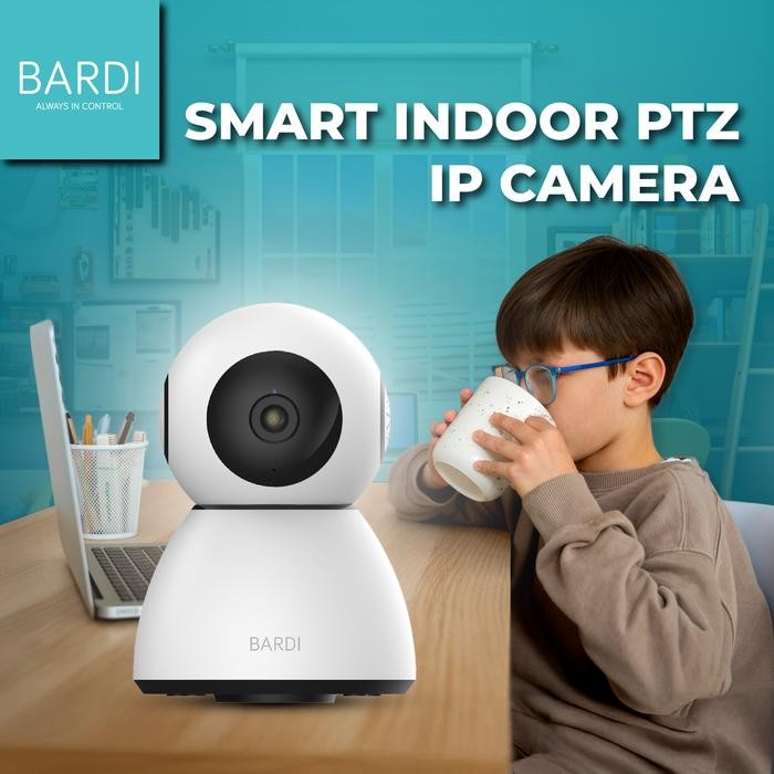 Bardi Smart Ip Cctv 360 Indoor/ Kamera Indoor - Ptz Pan Tilt Zoom Wifi Cctv Promo 
