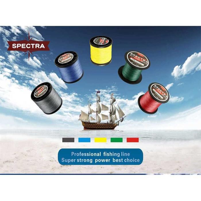 Senar Pancing PE Bahan Nilon Kuat Anti Keriting 0.4 - 5.0300 - 500M