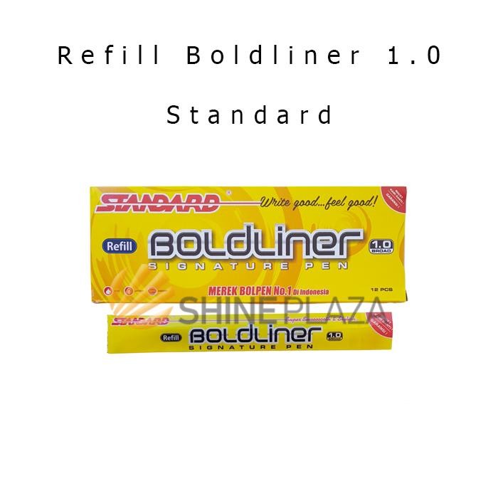 Refill Isi Pulpen Standard Boldliner Elite Signature Sign Pen 1.0mm - Bolpen Pena Tanda Tangan 1,0