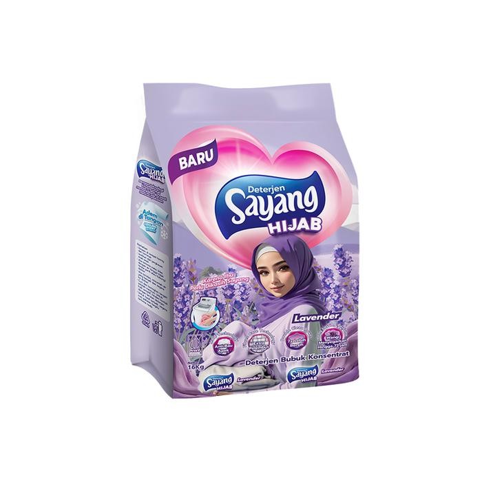 1gx9- Sayang Lavender Powder Detergent 1600Gr