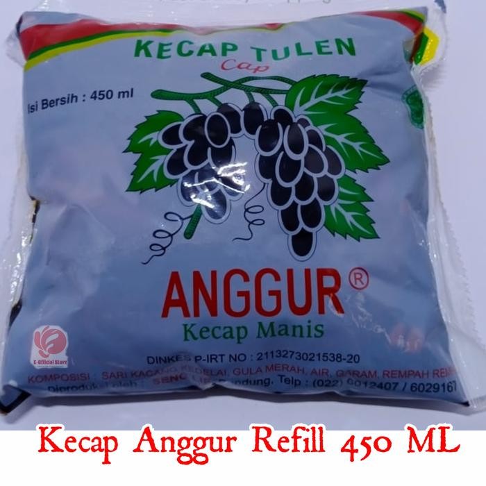 BumbuBUU- Kecap Anggur Senglie Refill Manis 450 Ml