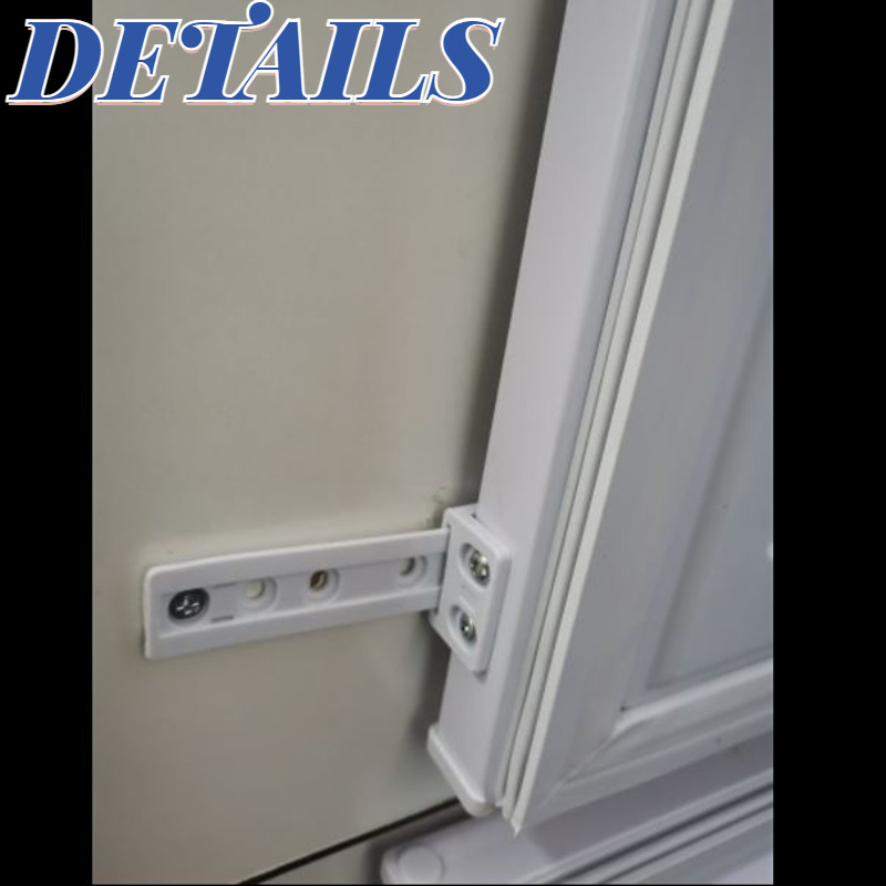 Fridge door slide rail mounting kit refrigerator door sliding guide integrated cupboard built in kit