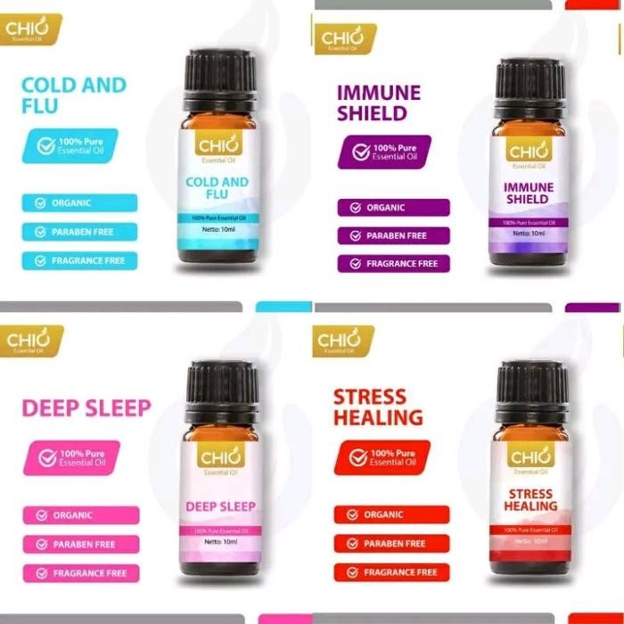 Essentials Oil Aromatherapy Pengharum Ruangan Humidifier Aromaterapi Diffuser Chio