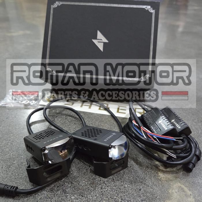 SALE MINI PROJIE SABER SR1 AERO V2 / SABER SR 1 AERO V2 Blue Lens 2X30W / LAMPU TEMBAK SABER