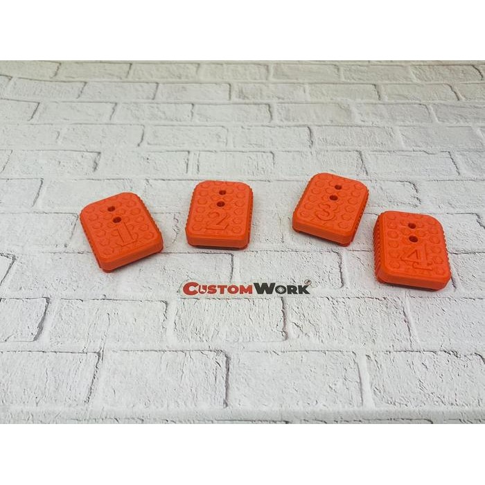 CUSTOM WORK MAGBASE HICAPA / HI-CAPA 5.1 SERIES HEXAGONAL NUMBER