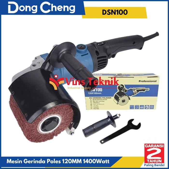 Dongcheng Tools - Dongcheng Dsn100 Mesin Gerinda Poles Grinding Polisher 120Mm Dsn 100