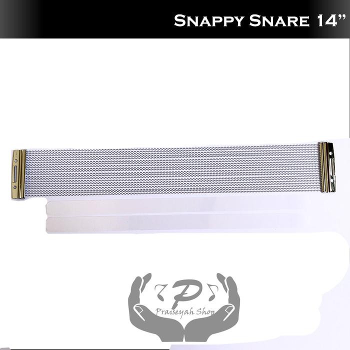 q1k9- Snappy Kawat Snare Drum 14 Inch Cajon Wire Strand Sparepart