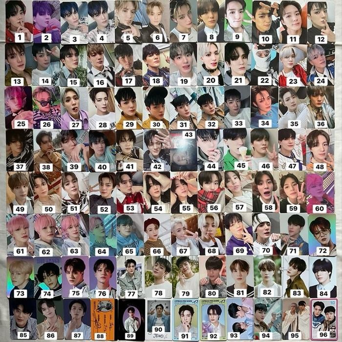 dg88- Photocard Official Jeno Nct Dream Scape Moonlight Istj Candy Resonance Reload Ridin