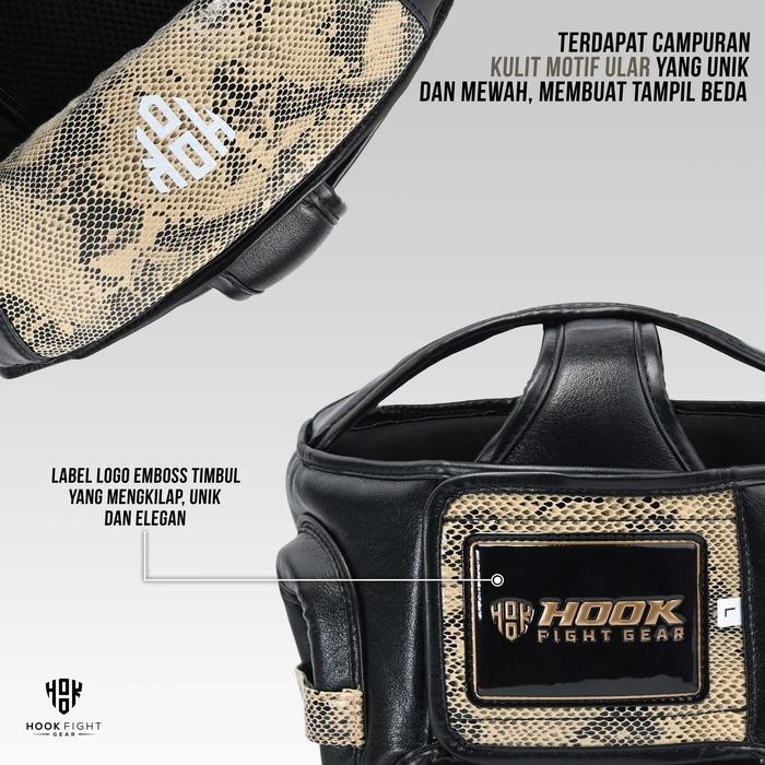 Head Guard Muay Thai, Helm Muay Thai, Pelindung Kepala Muay Thai