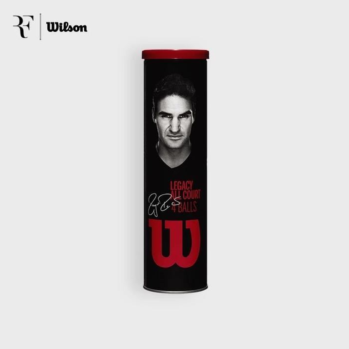 [BUY 1 GET 3 CANS] Wilson RF Roger Federer Legacy Tennis Ball - WRT11990M