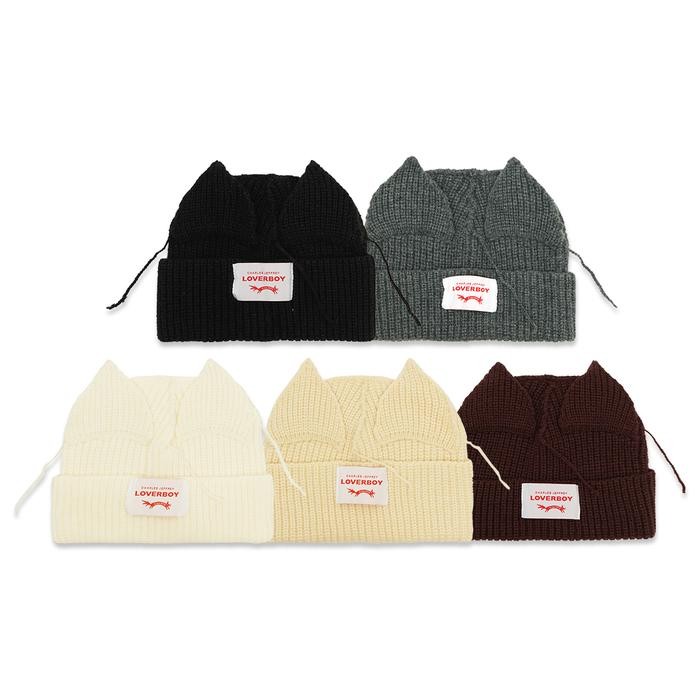 SALE Charles Jeffrey Loverboy Chunky Cat Beanie Hat