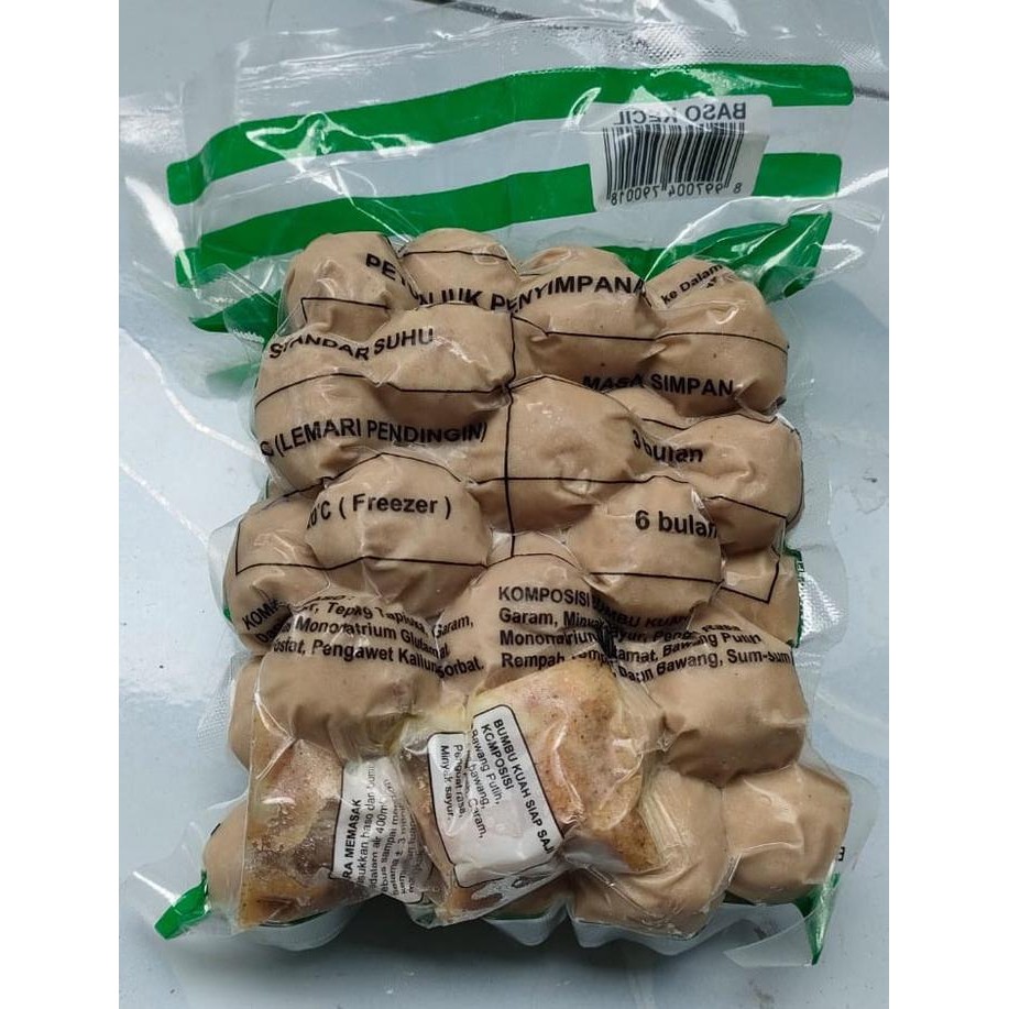 Eat77- Bakso Daging Sapi Kusno Baso Sapi Kecil 500Gr Isi 40