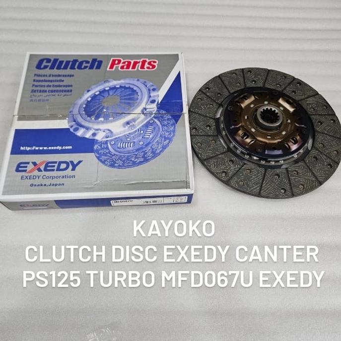 Clutch Disc Exedy Canter Ps125 Turbo Mfd067U Plat Kopling Exedy Berkualitas
