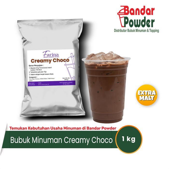 BUBUK MINUMAN CREAMY CHOCO - COKLAT BUBUK PREMIUM PLAIN