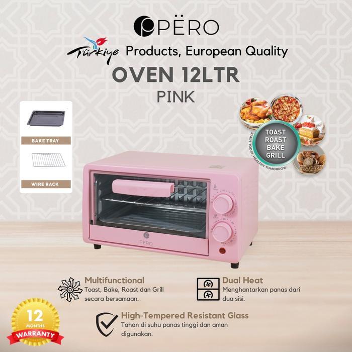 [KOKO PANCI PO 45 HARI] Pero Multifunction Oven 12LTR / / Oven Listrik Watt Rendah
