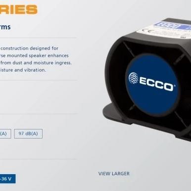 NEW ECCO 630N ecco 630 BAck alarm - original