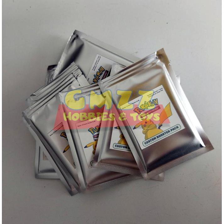 Best Seller Kartu Pokemon Indonesia Booster Pack Custom Mainan Kartu Pokemon Premium
