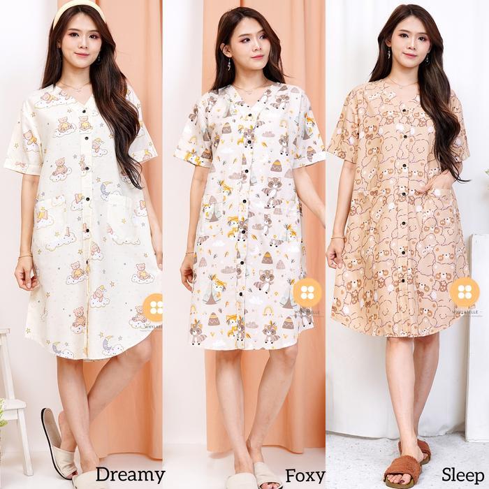 Baju Tidur Dewasa/Baju Tidur Wanita/Baju Tidur Murah/Piyama Dewasa