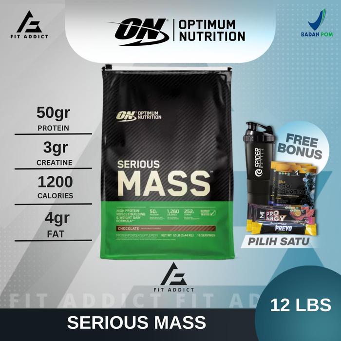 On Serious Mass 12 Lbs Seriousmass 12 Lbs Terbaru !!!