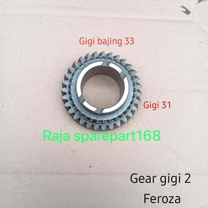 GEAR GIGI 2 GIGI 3 GIGI 5 DAIHATSU FEROZA TARUNA COPOTAN ORIGINAL OK.