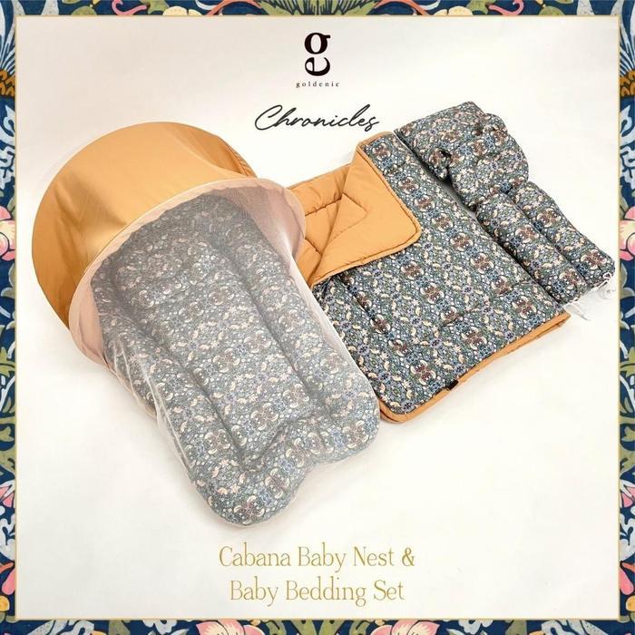 Goldenic - Kasur Bayi Set dengan Bedcover Bayi Set Motif Ohara - CHRONICLES