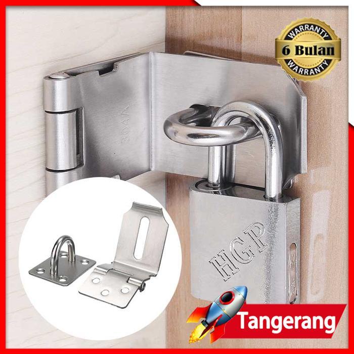 NEW 3 Inch Overpal Siku Kecil / Kunci Pintu Overpal SUS 304