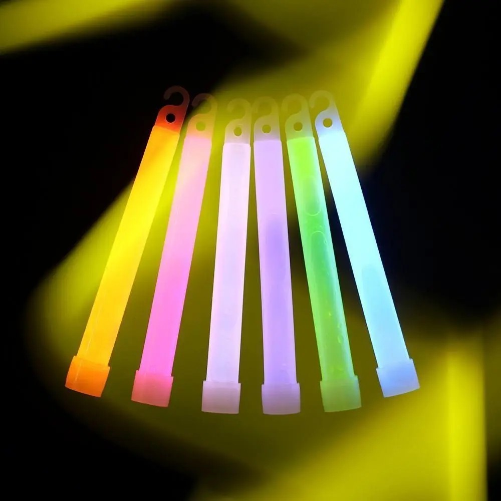 25pcs Disposable Glow Stick Emergency Neon Sticks Light Outdoor Hiking Camping Lightning Neon