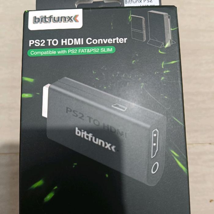 Bitfunx Hdmi Adapter Untuk Playstation 2, Ps2 1080I Terbaru