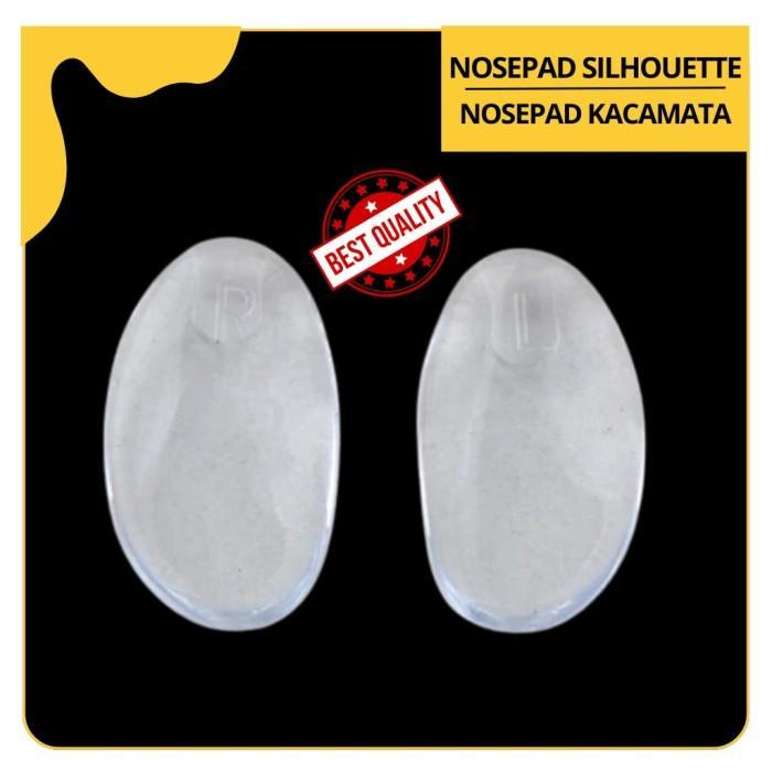 Aksess Kacamata Silikon Nosepad Silhouette - Harga [NPSIL]
