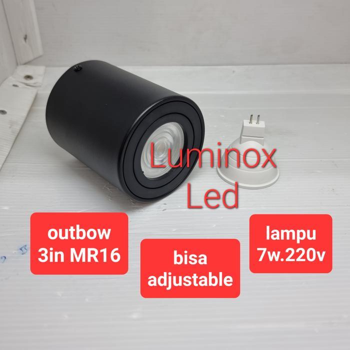 KAP RUMAH LAMPU LED MR16 OUTBOW 7W 7WATT DOWNLIGHT OUTBOW LED 7W 3,5IN