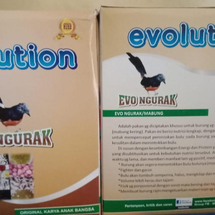 Jayus - Voer Evo Ngurak Evolution Ngurak Untuk Burung Ganti Bulu Ngurak