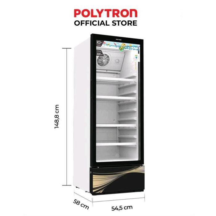 Showcase Polytron 4 Rak SCN-227 230 Liter