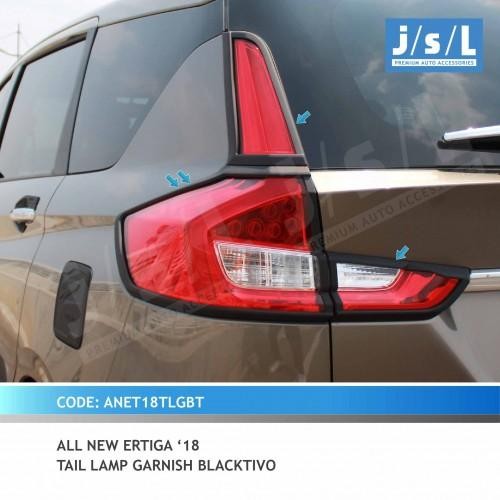 PAKET GARNISH HEADLAMP & STOPLAMP COVER LAMPU DEPAN & BELAKANG ALL NEW ERTIGA 2018 - UP AKSESORIS