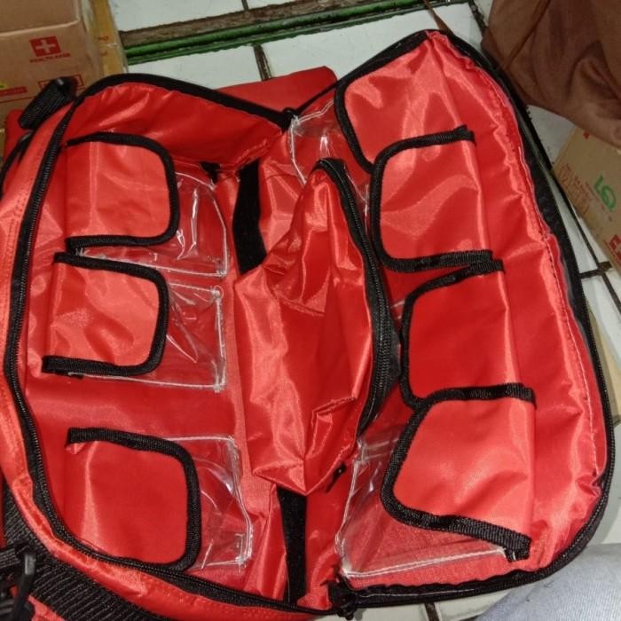 DIJUAL TAS P3K/TAS MEDIS / TAS P3K JINJING MEDIS P3K / TAS SELEMPANG
