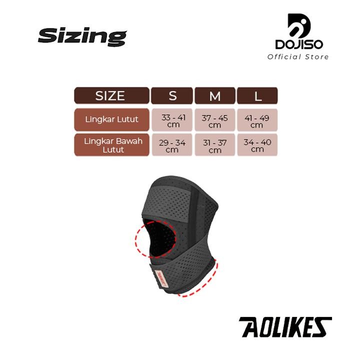 Knee Decker Aolikes 7901 Deker Lutut Kesehatan Cedera Lutut Olahraga