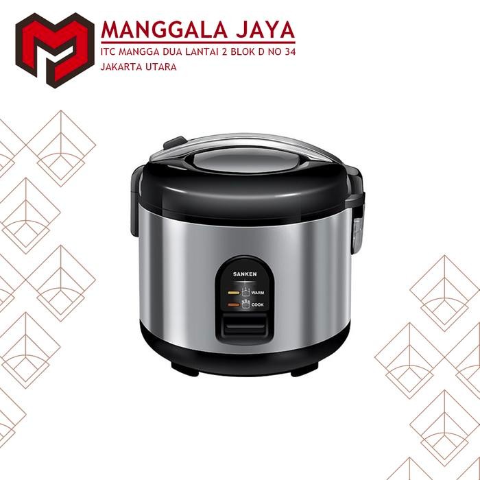 Sanken Stainless Steel Rice Cooker 1,2 Liter Sj-150