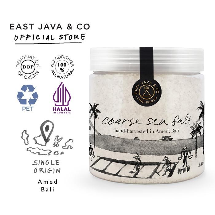 

Stok Baru East Java & Co Amed Sea Salt - 440g (Garam Laut Amed)