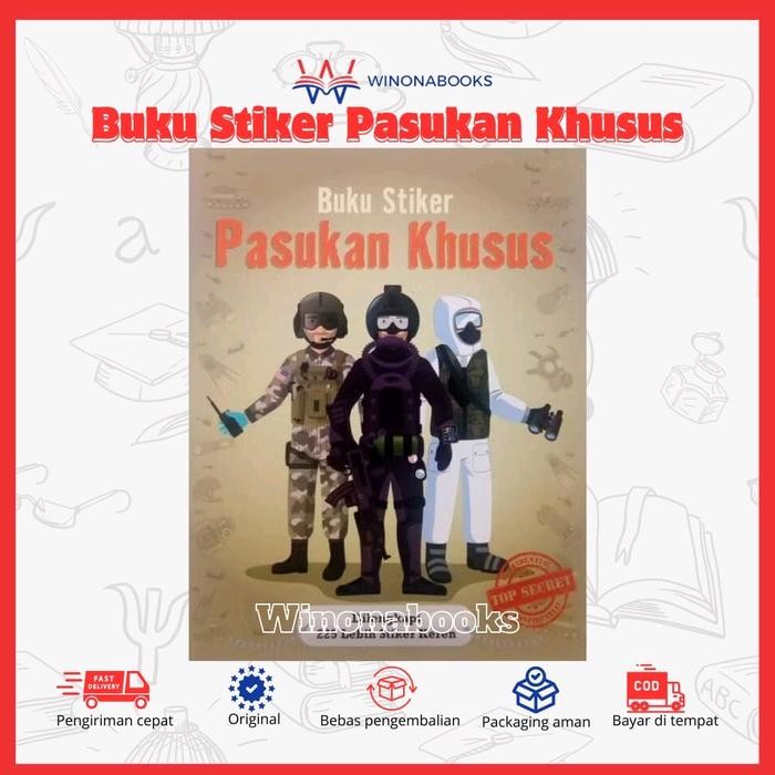 

NEW PRODUK BUKU STIKER PASUKAN KHUSUS WARUNG ARA67
