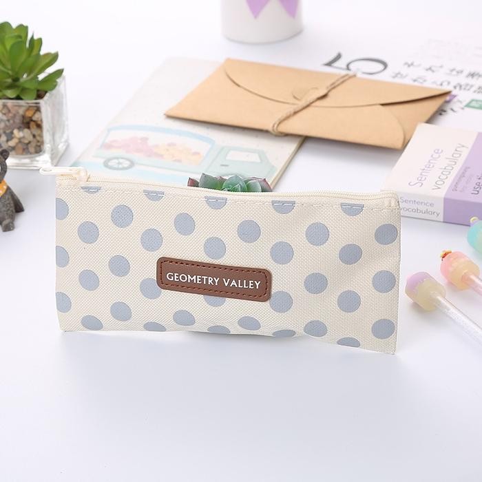 

GanS Tempat Dompet Pouch Pensil Pencil Case Aesthetic GS-ST0016